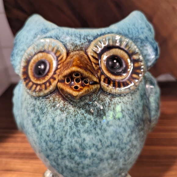 Vintage owl water pitcher - Picture 4 of 9